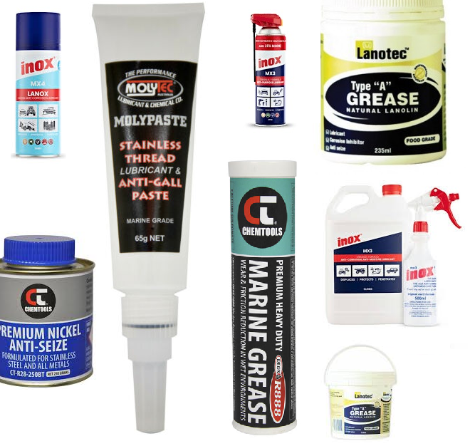 Anti Seize, Anti Corrosion, Lubricants & Paint